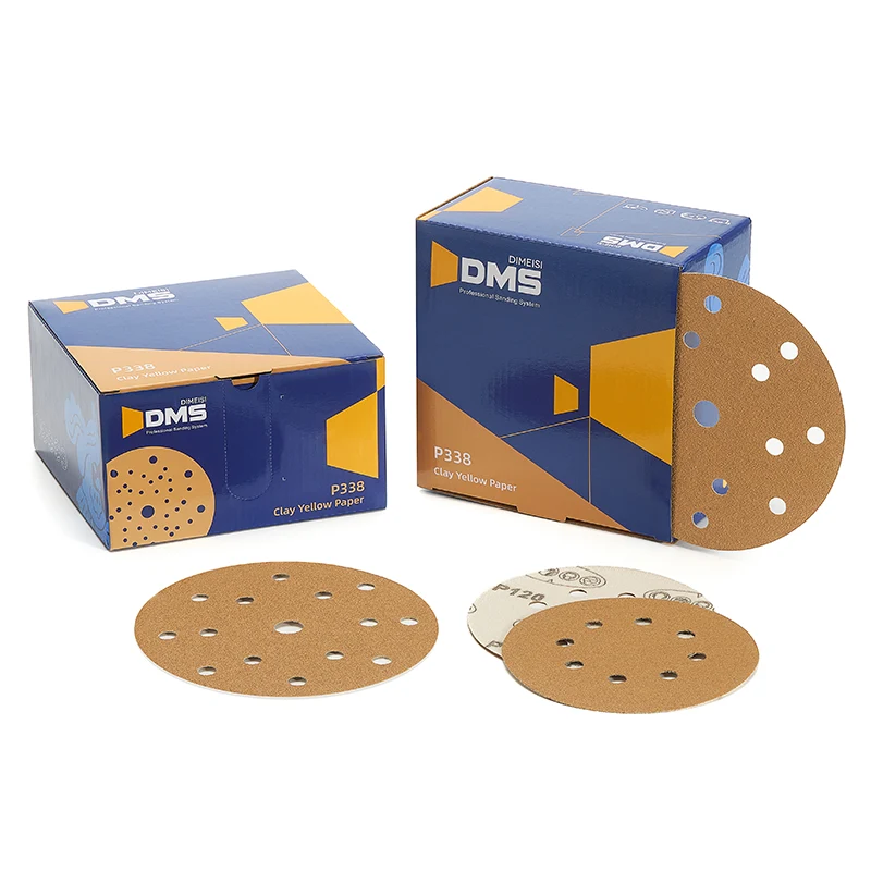 Savikeltainen hiekkapaperi